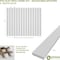 Ekena Millwork 48H x 3/4T Adjustable PVC Slat Wall Panel Kit w/ 3W Slats, Unfinished contains 15 Slats SWP60X48X0750UN - alternate 2